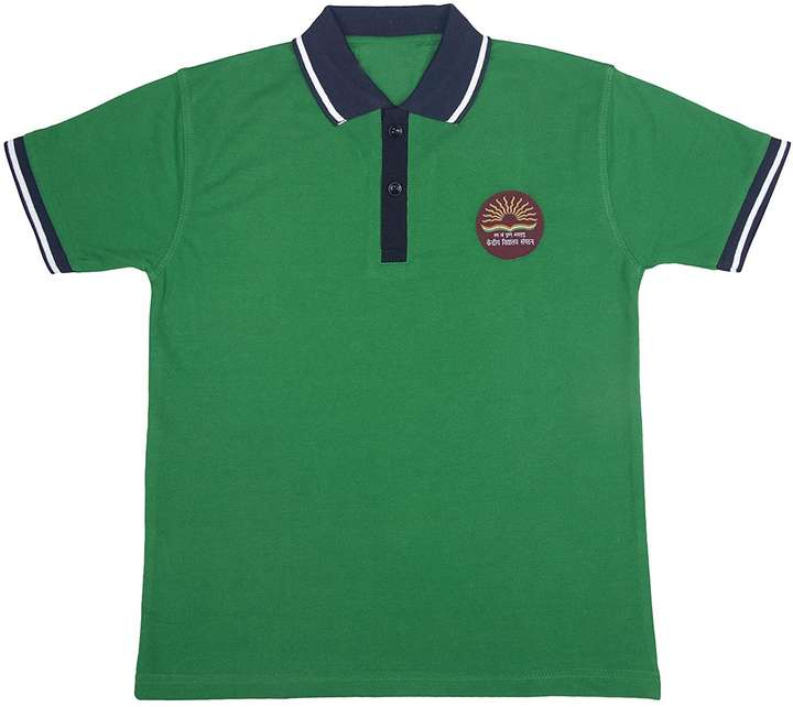 Green t shirt uniform deals
