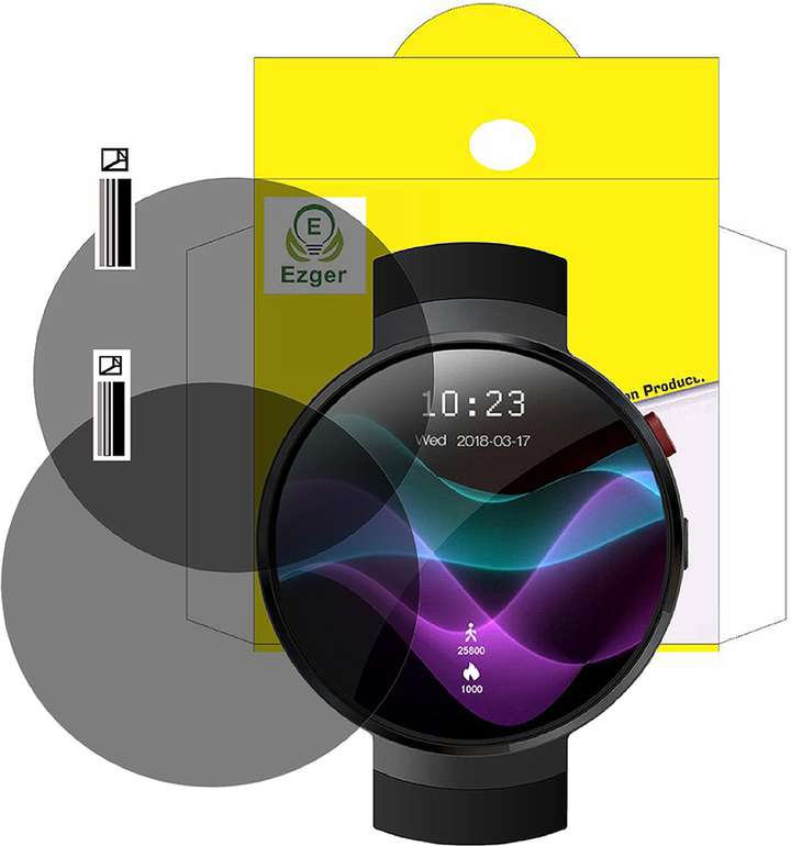 EZGER Screen Guard for LEMFO LEM7 4G SMART WATCH EZGER Flipkart