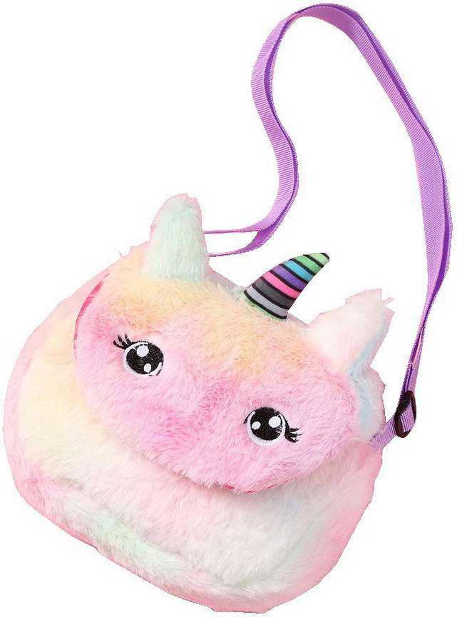 sanjis Multicolor Sling Bag Unicorn plush shoulder bag child plush coin purse little girl shoulder cross body sling bag Multicolor Price in India Flipkart