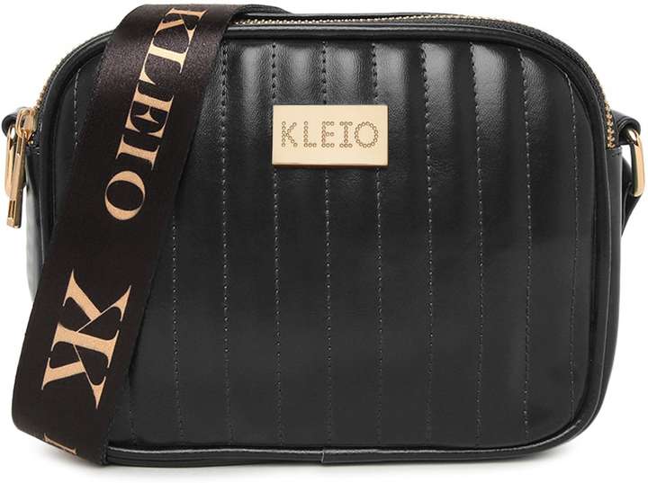 KLEIO Black Sling Bag Quilted Travelling Crossbody Sling Bag For Women Girls Black Price in India Flipkart