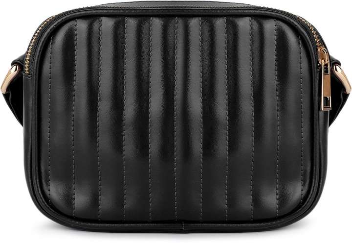 KLEIO Black Sling Bag Quilted Travelling Crossbody Sling Bag For Women Girls Black Price in India Flipkart