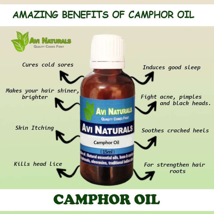 AVI NATURALS Camphor Oil 100 Pure Natural Undiluted