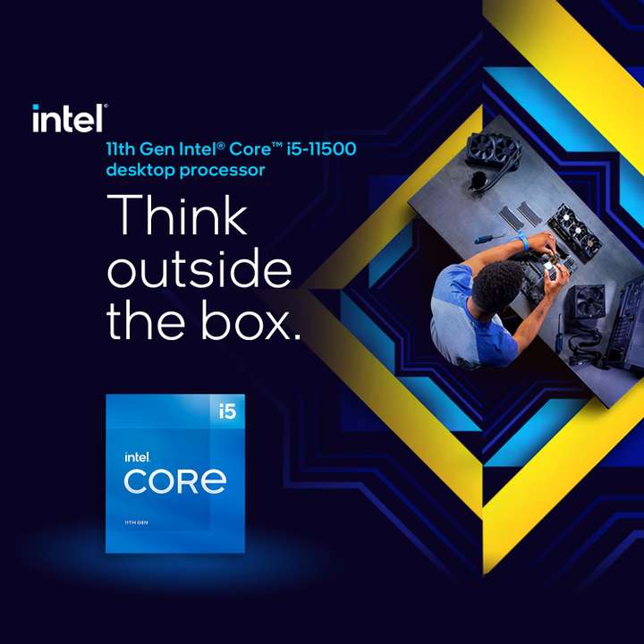 Intel I5-11500 4.6 GHz Upto 4.6 GHz LGA 1200 Socket 6 Cores 12 