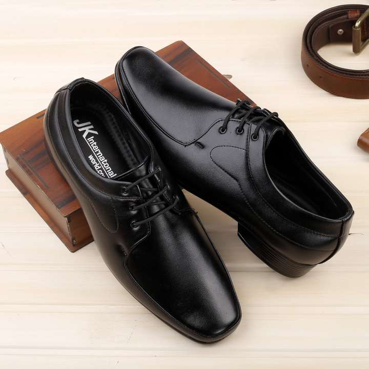 JK PORT Synthetic leather Formal Black Shoes For Men Lace Up For Men Buy JK PORT Synthetic leather Formal Black Shoes For Men Lace Up For Men Online at Best Price