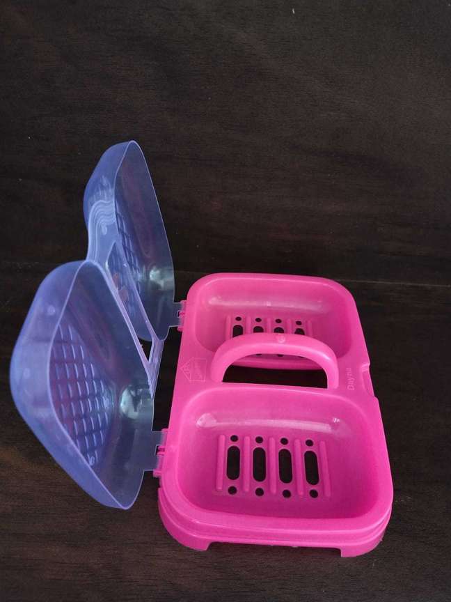 Soap holder with cover on sale