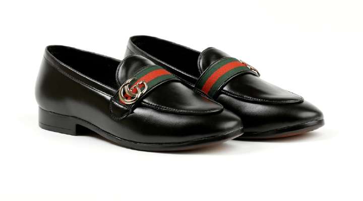 Gucci black shoes mens on sale