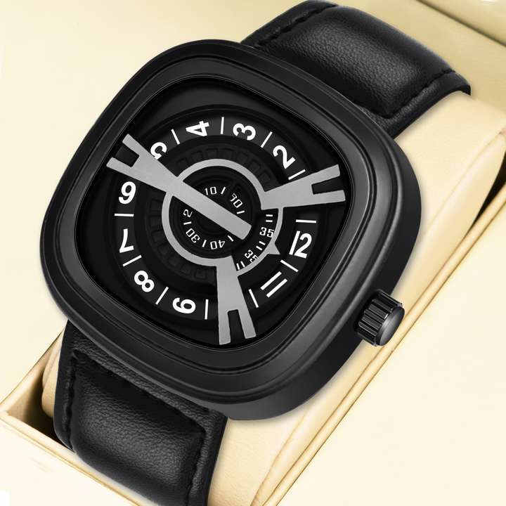 HINIVA WATCHES Seven Friday Black Unisex Seven Friday Square Black Analog Watch For Men Buy HINIVA WATCHES Seven Friday Black Unisex Seven Friday Square Black Analog Watch For Men