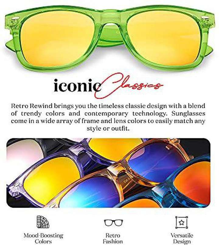Retro rewind sunglasses clearance