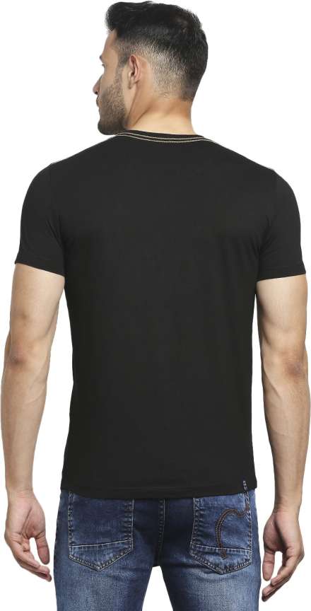 BEING HUMAN Solid Men Round Neck Black T Shirt Buy BEING HUMAN Solid Men Round Neck Black T Shirt Online at Best Prices in India Flipkart