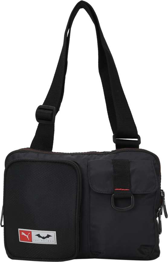 PUMA x BATMAN Chest Bag Waist Bag Black Price in India Flipkart