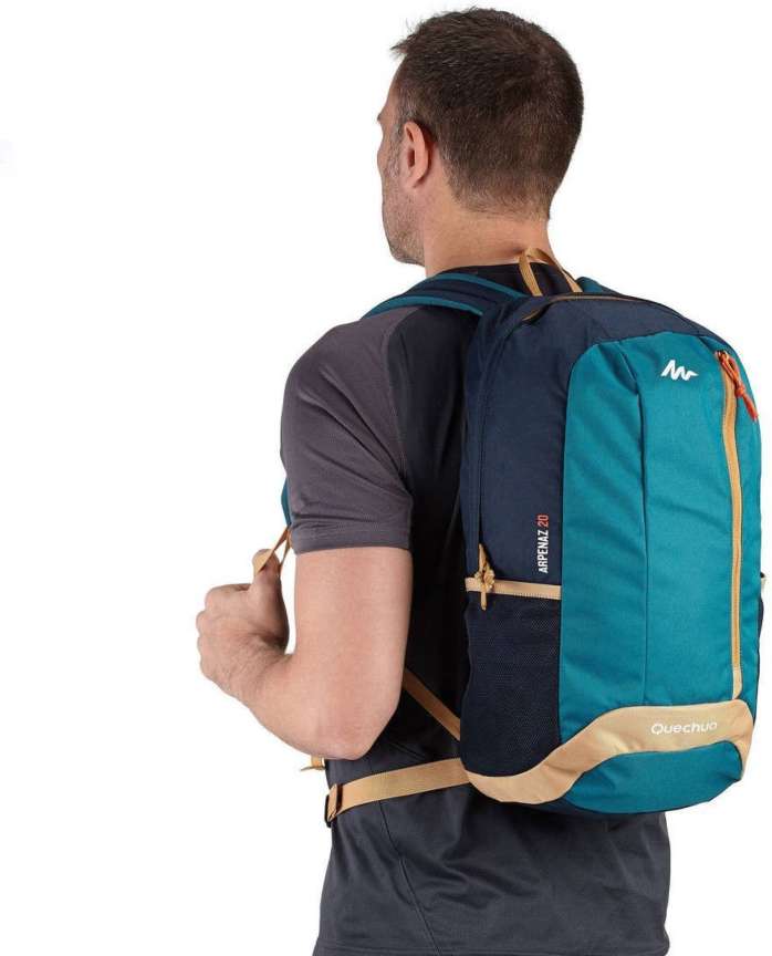 QUECHUA by Decathlon Arpenaz 20 L Backpack Blue Price in India Flipkart