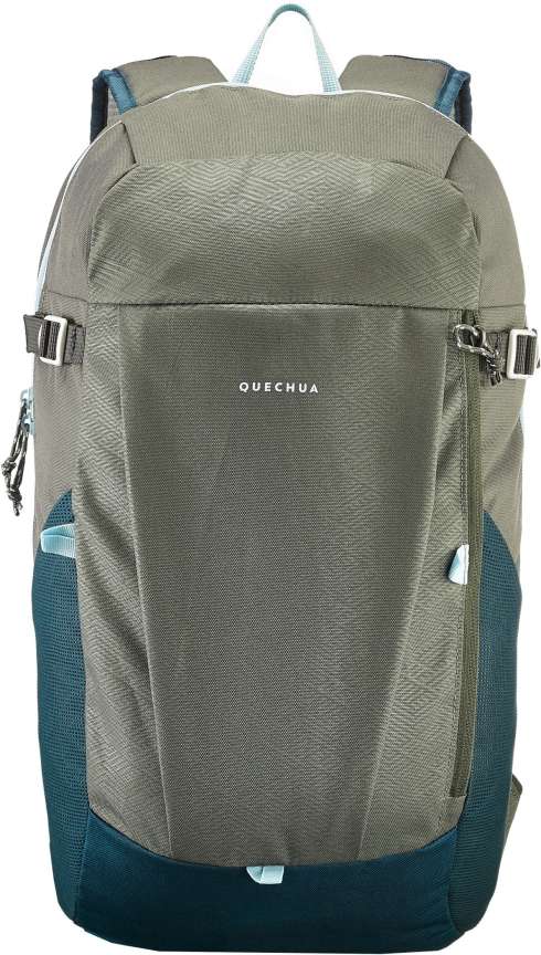 QUECHUA by Decathlon Hiking Bag 20 Litre NH100 Khaki 10 L Laptop Backpack Green Price in India Flipkart