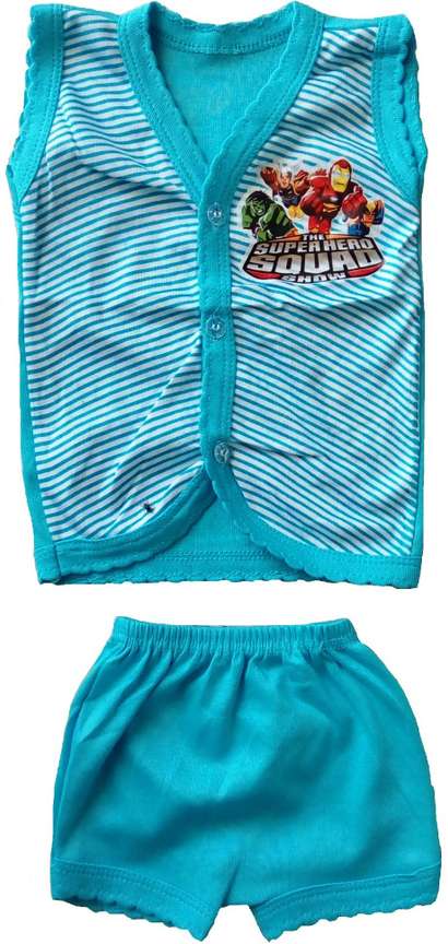 Sonpra New Born Baby Soft Cotton Striped Pattern Jablas Shorts Dress Combo Set 0 3 Months Buy Baby Care Combo in India Flipkart