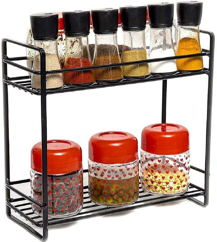 TechSrmaji Containers Kitchen Rack Iron Kitchen 2 tier Rack Kitchen Storage Organizer Kitchen Stand Masala Stand Price in India Buy TechSrmaji Containers Kitchen Rack Iron Kitchen 2 tier Rack Kitchen ...