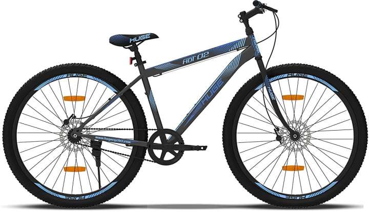 Huge HDT 02 Dual Disc Brake Non Suspension 27.5 T Mountain Hardtail Cycle Price in India Buy Huge HDT 02 Dual Disc Brake Non Suspension 27.5 T Mountain Hardtail Cycle online at Flipkart