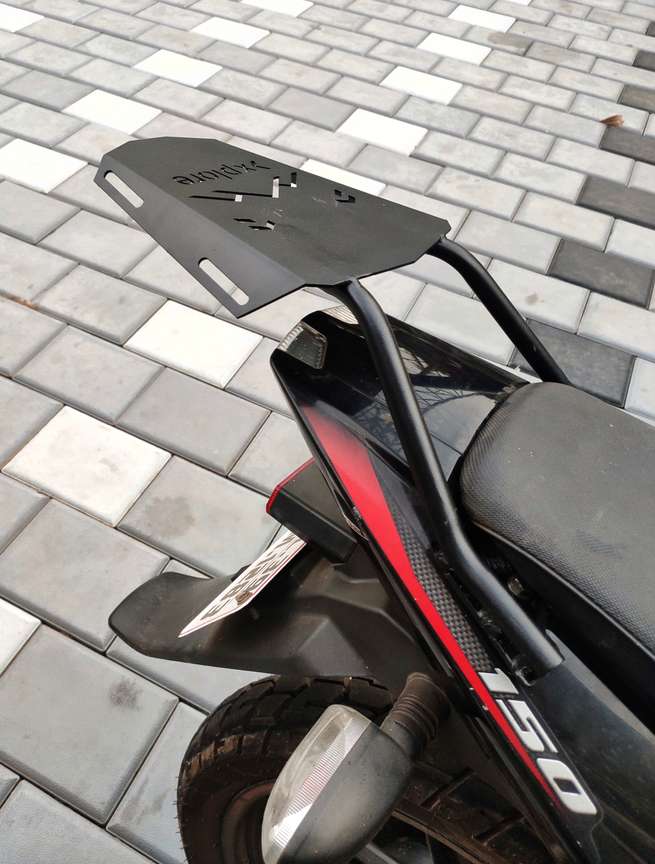 Xplore Bajaj Pulsar 180 150 220 Rear Rack Plate for Luggage Carrying Saddle Bag Black Steel Motorbike Saddlebag Price in India Buy Xplore Bajaj Pulsar 180 150 220 Rear Rack Plate for Luggage Carrying ...