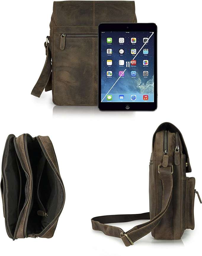 Flipkart Goatter Hunter Leather 13 Inch Cross Body Sling Messenger Bags for Men Big Size Sling Bag Sling Bag