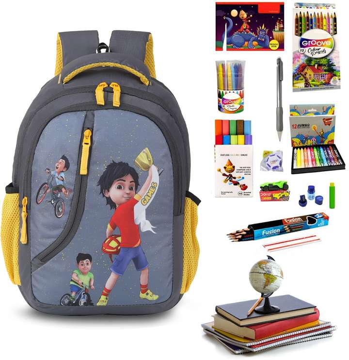 Shiva cartoon school bag best sale
