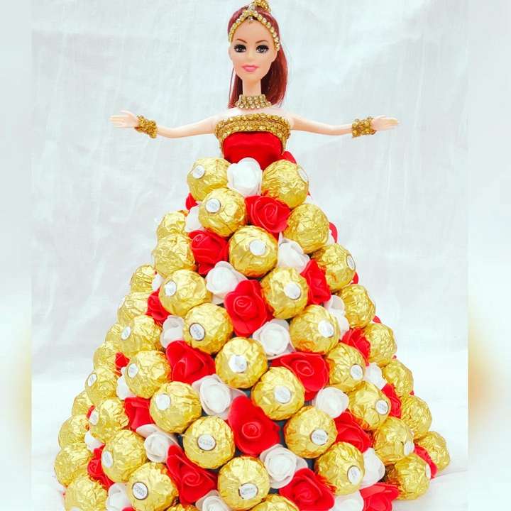 Crafting Our Way In Ferero Rocher Chocolate Barbie Doll Plastic Decorative Platter Price in India Buy Crafting Our Way In Ferero Rocher Chocolate Barbie Doll Plastic Decorative Platter online at Flipk...