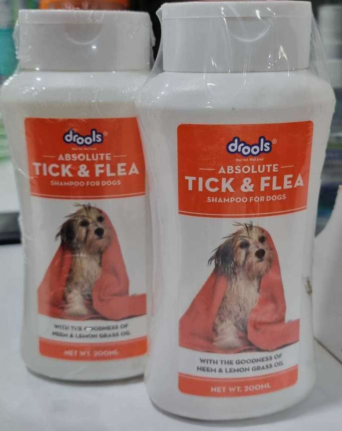 Drools Flea and Tick neem Dog Shampoo Price in India Buy Drools Flea and Tick neem Dog Shampoo online at Flipkart