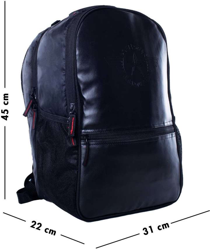 Pole Star Vintage Black 32 L Laptop Backpack