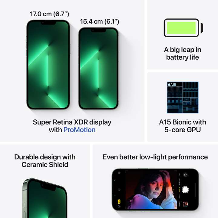 Phone13 Pro Max 256GB アルパイングリーン 2台セット