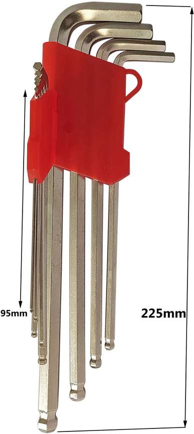 Extra long allen key set discount
