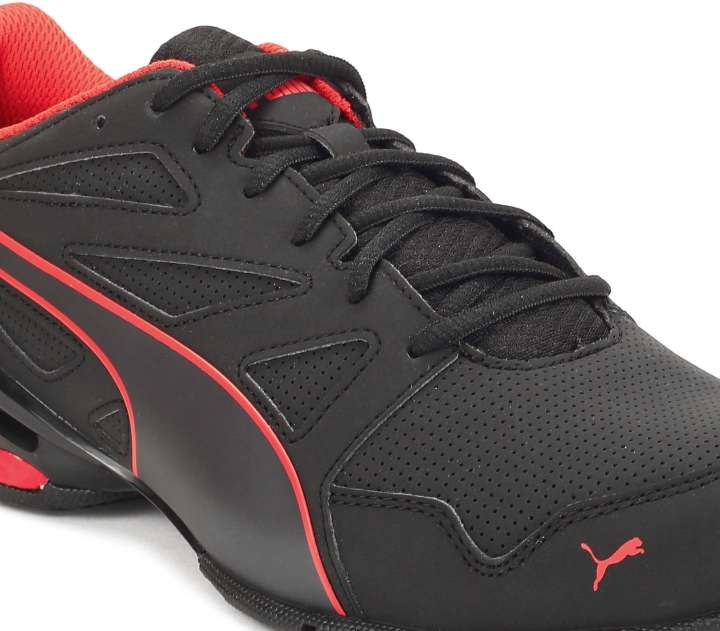 PUMA Tazon Modern SL FM Running Shoes For Men Buy Puma Black Flame Scarlet Color PUMA Tazon Modern SL FM Running Shoes For Men Online at Best Price Shop Online for