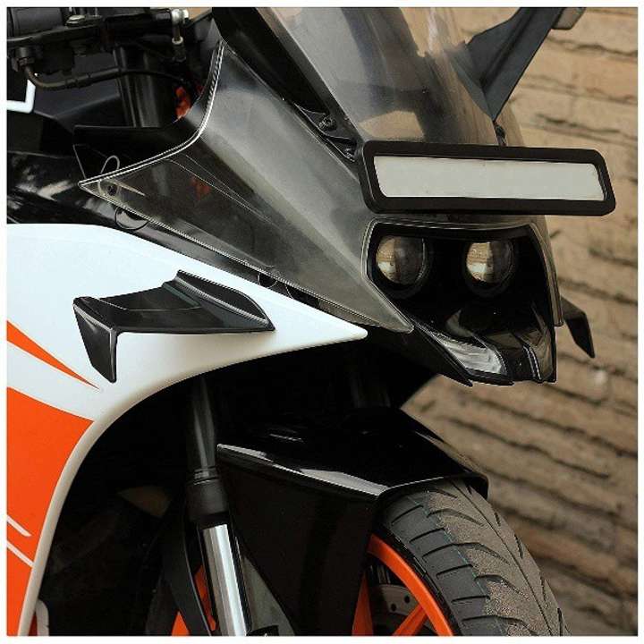 acube mart bike wings Winglet black for Yamaha R15 V3 V4 KTM RC 390 RC 200 RC 125 Bike Fairing Kit Price in India Buy acube mart bike wings Winglet black for Yamaha