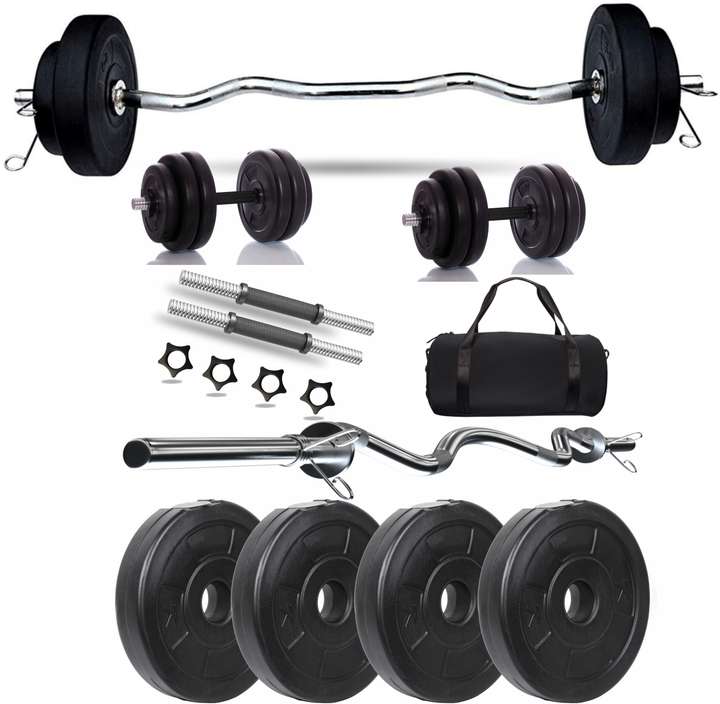 Gym Insane 3ft Curl rod with 8 22 KG weight Plates gym accessories for home workout set Dumbbell Kit Kit Buy Gym Insane 3ft Curl rod with 8 22 KG weight Plates gym