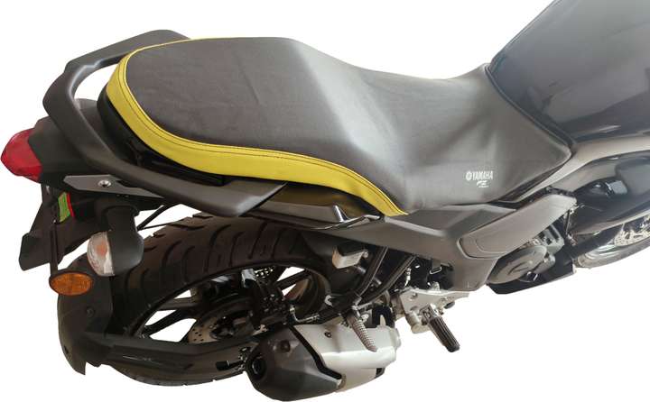 blackjackseats Premium Quality Seat Cover For Yamaha FZS Black Yellow Single Bike Seat Cover For Yamaha FZ S Price in India Buy blackjackseats Premium Quality Seat Cover For Yamaha FZS Black