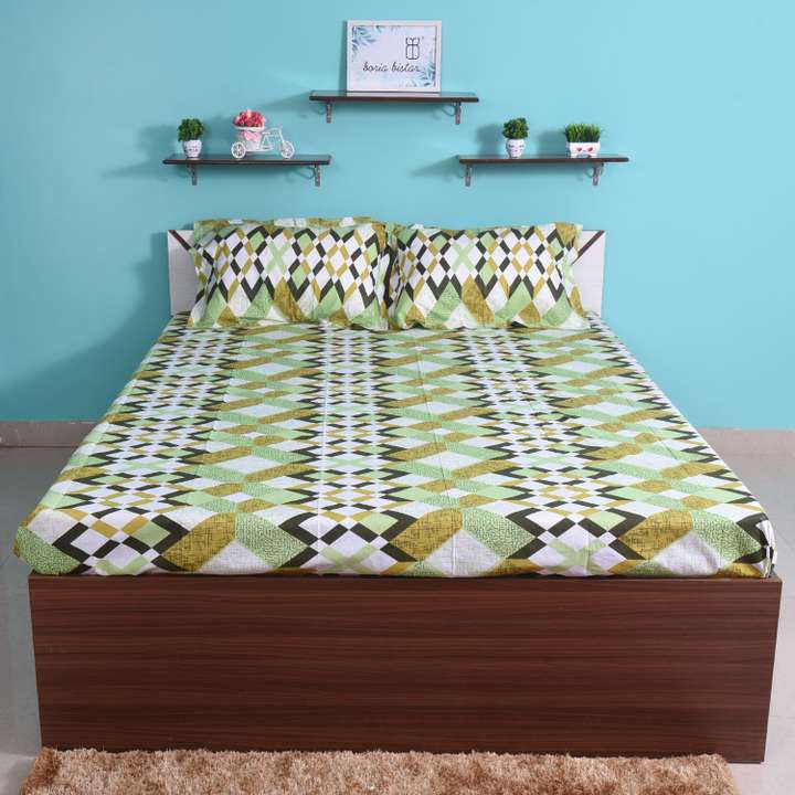 BORIA BISTAR 120 TC Cotton King Printed Flat Bedsheet Buy BORIA BISTAR 120 TC Cotton King Printed Flat Bedsheet Online at Best Price in India Flipkart