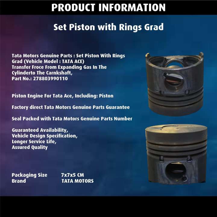 TATA MOTORS 278803990110 Piston Pin Price in India Buy TATA MOTORS 278803990110 Piston Pin online at Flipkart