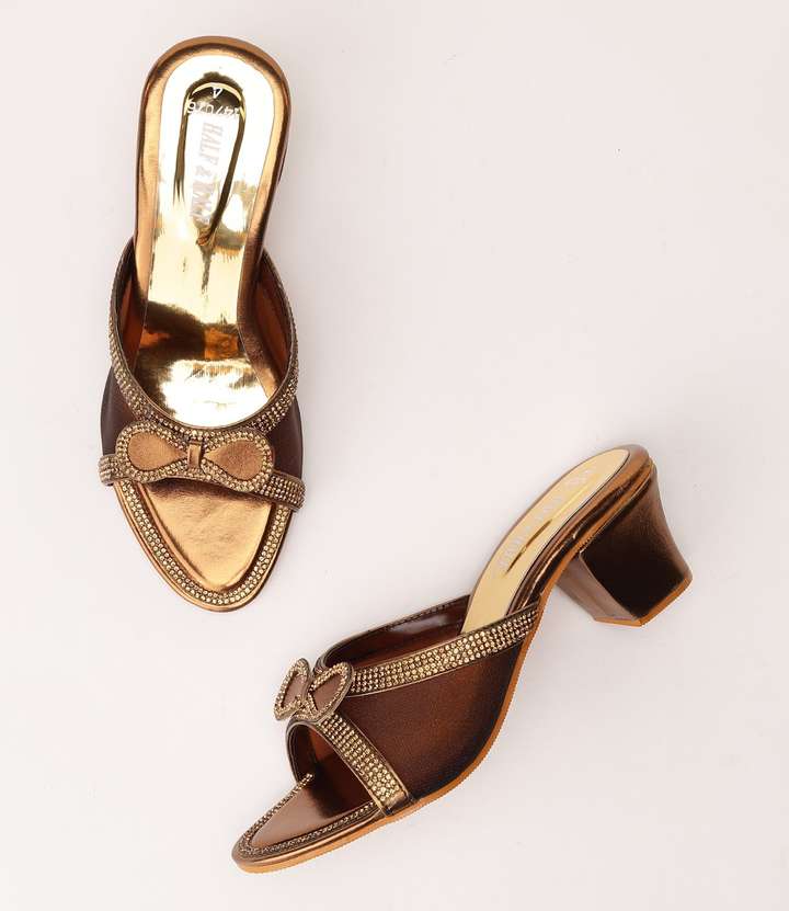 Half heel sandals shop