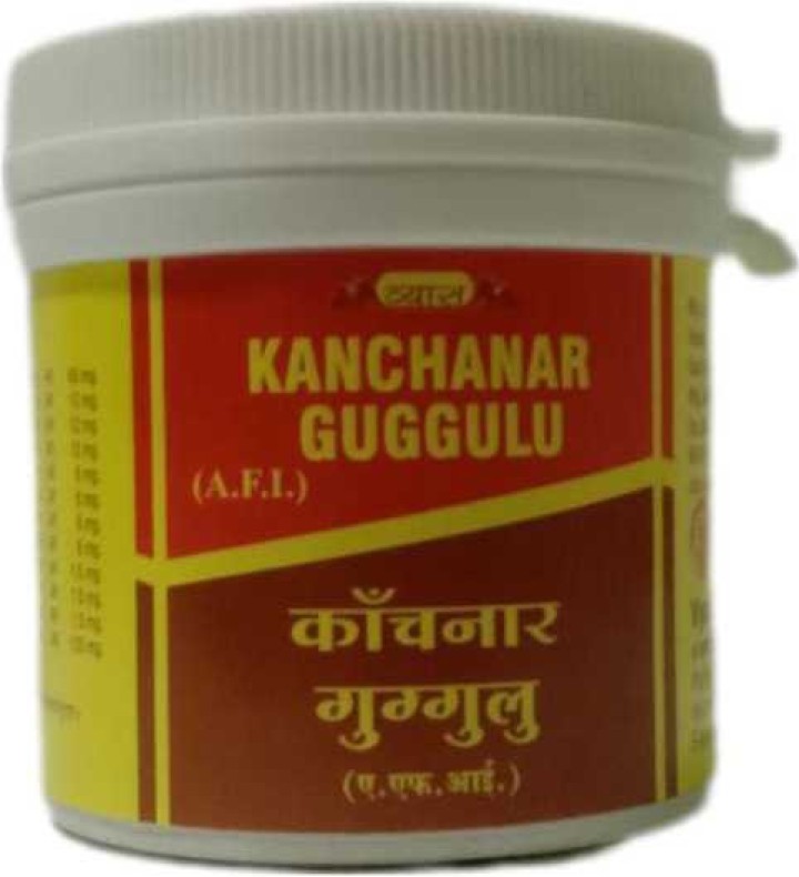 VYAS KANCHANAR GUGGULU Bottle of 100 QTY