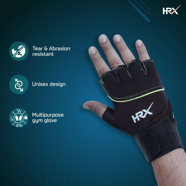 HRX Unisex Gym Gloves for Fitness Training Professional Weightlifting Workout Gym Fitness Gloves Buy HRX Unisex Gym Gloves for Fitness Training Professional Weightlifting Workout Gym Fitness Gloves