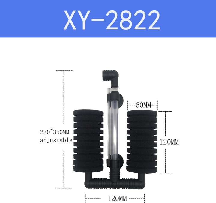 Xy 2822 sponge filter hot sale