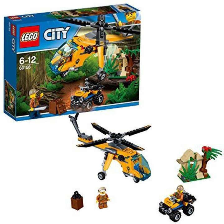 Lego 60158 city jungle cargo helicopter sale