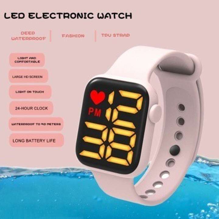 V Y Pink Digital Sports LED Waterproof watch Price in India Buy V Y Pink Digital Sports LED Waterproof watch online at Flipkart