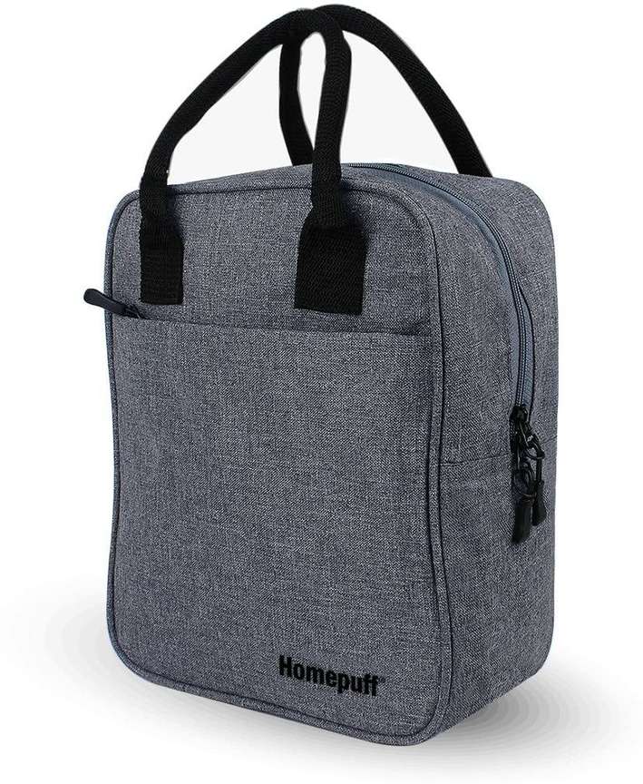 Flipkart Home Puff Lunch Bags for Women Men Insulated Tiffin Lunch Bag for Office Made in India Waterproof Lunch Bag Lunch Bag