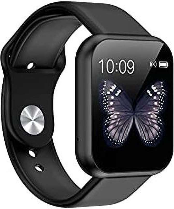 Mens black smart watch discount