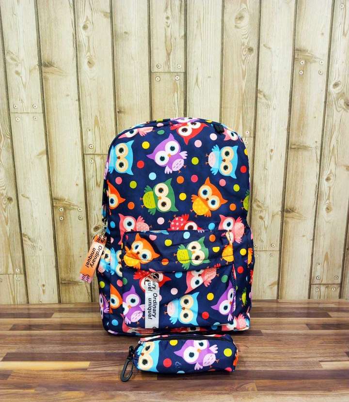 Priceless Deals Owl Printed Backpack Trendy College Bags School Bags for Girls 16 L Backpack Dark Blue Multicolor Price in India Flipkart