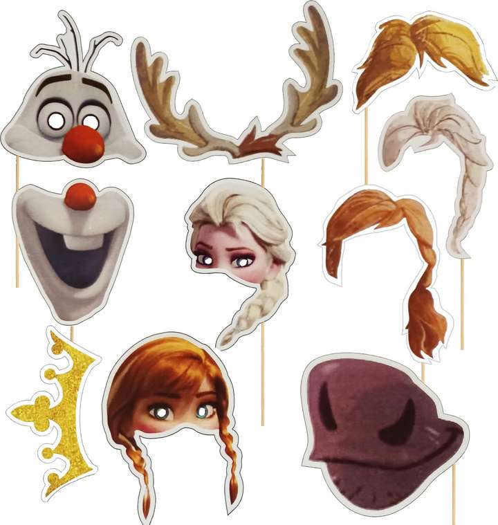 Free Printable Frozen Photo Booth Props - Free Printables Hub