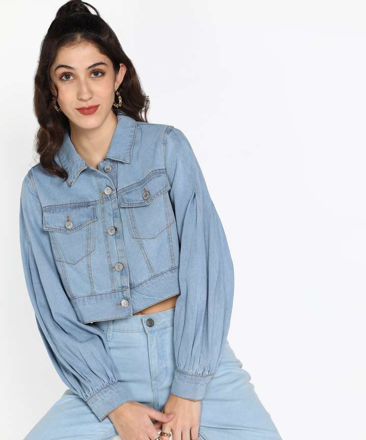 FOREVER 21 Full Sleeve Solid Women Denim Jacket Buy FOREVER 21 Full Sleeve Solid Women Denim Jacket Online at Best Prices in India Flipkart