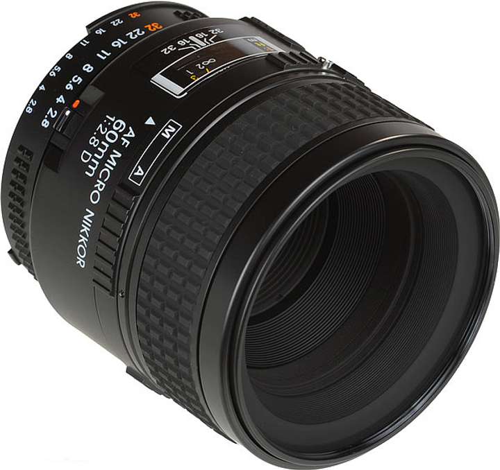 NIKON AF Micro-Nikkor 60 mm f/2.8D Macro Prime Lens - NIKON 