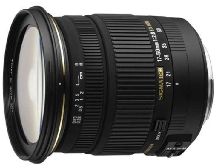 SIGMA 17 - 50 mm F2.8 EX DC (OS) Standard Zoom Lens - SIGMA 