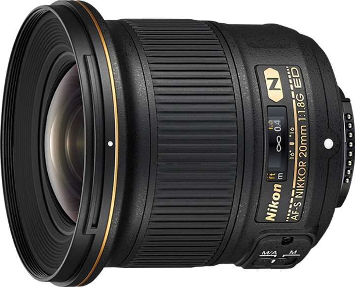NIKON AF-S Nikkor 20 mm f/1.8G ED Wide-angle Prime Lens - NIKON 