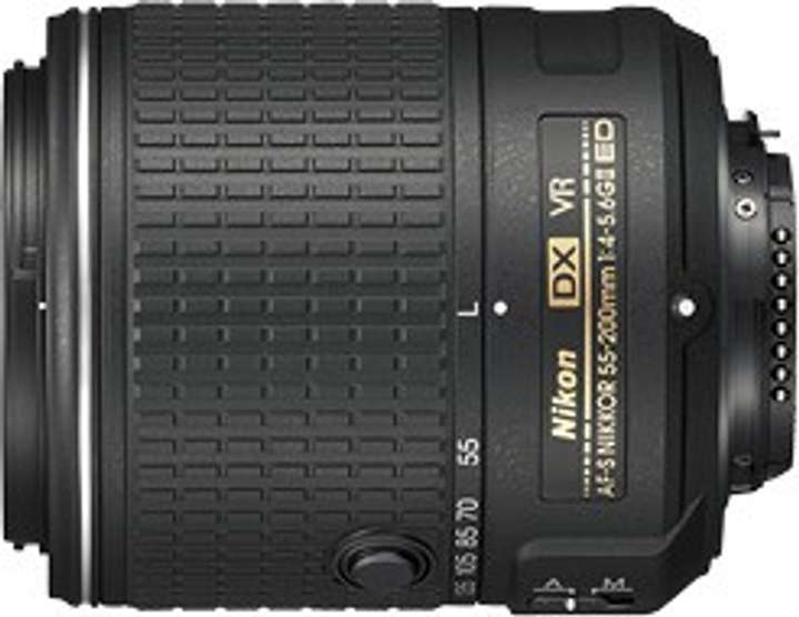 ニコン AF-S DX 55-200mm F4-5.6 G ED VR はさめ レンズ