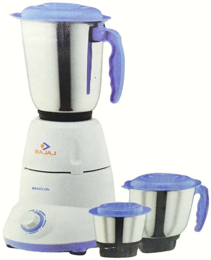 BAJAJ Bravo Dlx 500 W Mixer Grinder Price in India Buy BAJAJ Bravo Dlx 500 W Mixer Grinder Online at Flipkart