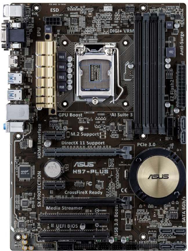 ASUS H97-PLUS Motherboard - ASUS : Flipkart.com